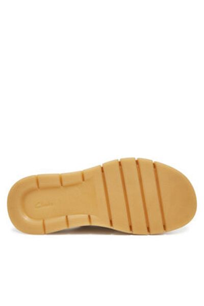 CLARKS Women's Sandals beige CLARKS-26181470 CREAM LEATHER