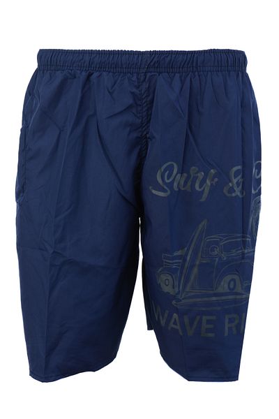 Oppland Men's Sea Pool Shorts Sporty Printed Elastic Waist Lace-Up Pocket Water Repellent Comfortable Lightweight