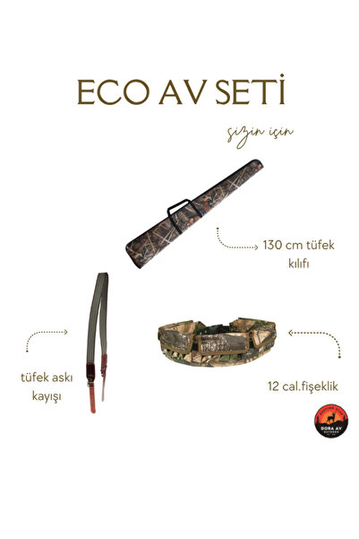 PROHUNTER ECO AV SETİ TÜFEK KILIFI+ ASKI KAYIŞI + FİŞEKLİK