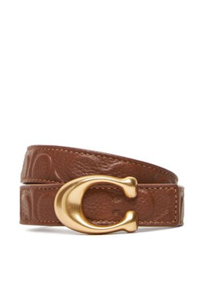 Coach Women's Belt Women's brown COACH-CD485 B4/SD B4/SADDLE