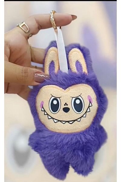 demirosa Pop Mart Labubu Unboxed Labubu Plush Toy Labubu with Keychain, Sonny Angel (Dupe)