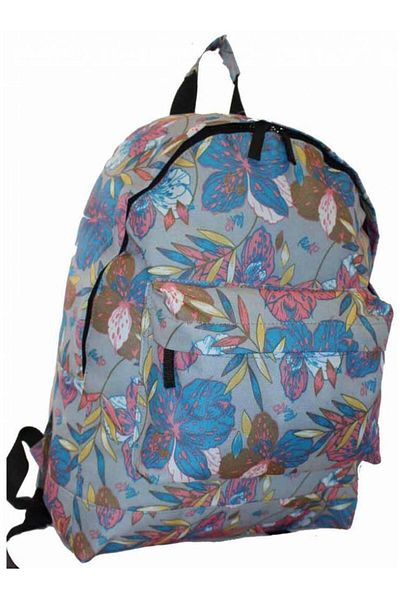 Borderline Flowers Hit backpack blue