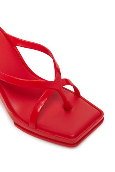 Melissa Women's Flip-Flops red MELISSA-M 35801 BI354 RED