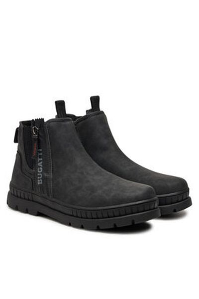 BUGATTI Men's Boots black BUGATTI-321AGB565900 1000 SCHWARZ