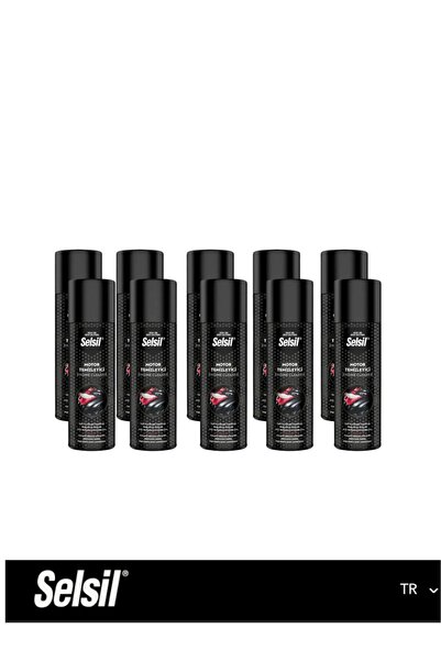 Selsil Motor Temizleme Sprey 500 ml 10 ADET