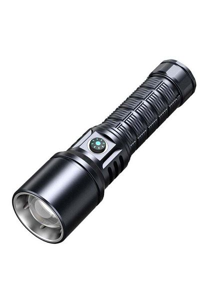 COOYA Led High Lumen Flashlight, Rechargeable Ultra Bright Waterproof Flashlight, with Battery and 5 Modes