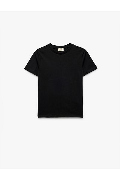 Koton Short Sleeve Crew Neck Cotton 2-Piece T-Shirt Set