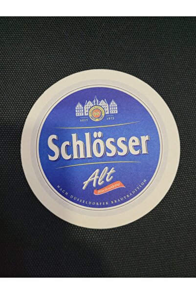 Schlösser Bottom Beer Coaster – Düsseldorf Traditional German Beer Culture Th...
