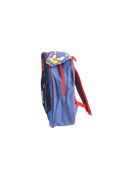 Sonic 3D Sonic Backpack for Preschoolers, 2 Adjustable Straps, 30 X 10 X 26 cm, Blue, + 3 Years