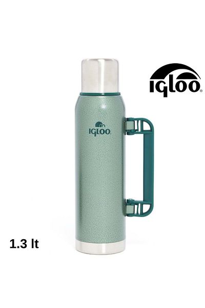 IGLOO Legend Botte 1.3 Liter Classic Thermos Flask Green