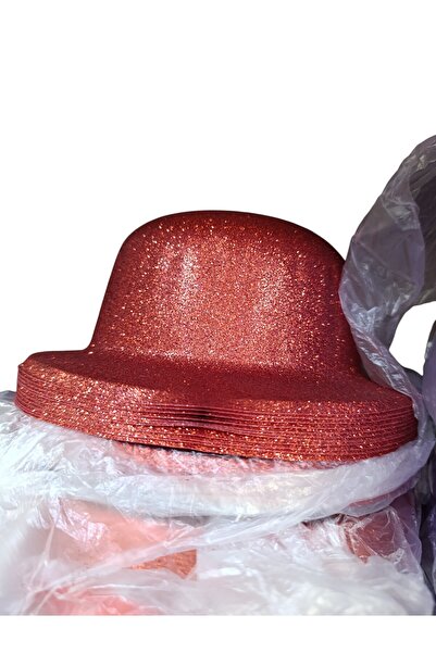 moysahsap party&ahşap Simli sihirbaz melon ve Nubuk şapka modelleri Renk ve M...