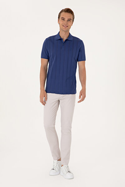 U.S. Polo Assn. Erkek Açık Gri Kanvas / Chino Pantolon 50299165-VR001