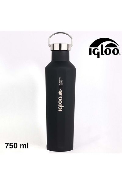 IGLOO Pentagon 750ml Thermos Flask Black