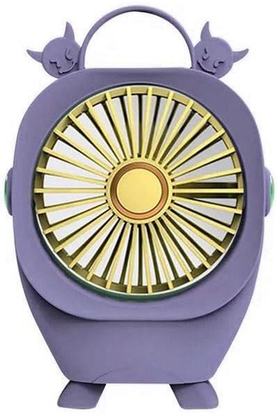 Yuwell YU WELL Portable Soft and Cute Desktop 2 Speed High Wind USB Rechargeable Mini Fan For Home Office a