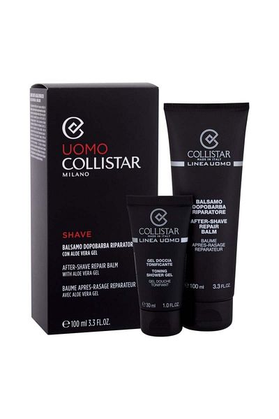 Collistar UOMO Repair Gift Set, Men, After-Shave Balm 100 ml + Moisturizing Cream 30 ml
