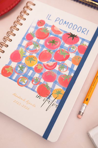Matt Notebook 2025-2026 A5 Ακαδημαϊκό Ημερολόγιο Σπιράλ 15x21 cm - 17 μηνών