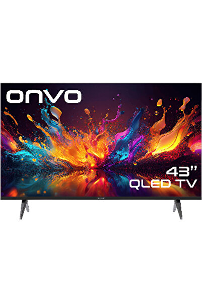 ONVO 43OVF9000FQ 43'' 109 Ekran Uydu Alıcılı Full HD Google QLED TV