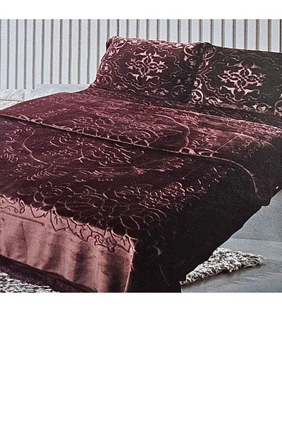 smart home 4-piece heavy winter blanket set, 220x240 cm, with a mattress cover of 260x230 cm and 2 pillowcases of 55x75 cm