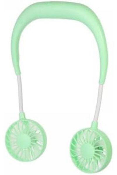 Yuwell YU WELL Wearable Personal Fan | USB Rechargeable Personal Fan - Neck Fan, 360° Cooling Wearable Fan
