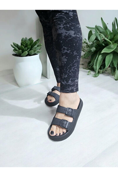 GEZER Çift Toka Eva Ayarlanabilir Suya Dayanıklı Deniz,Havuz,Plaj Terliği