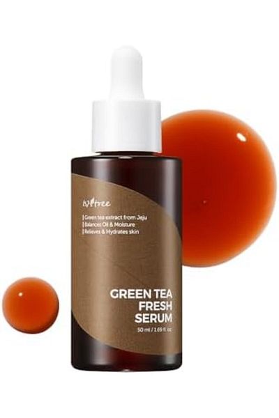 Isntree ISNTREE Refreshing Green Tea Serum, 1.69 oz for Oily Skin and Oil Control