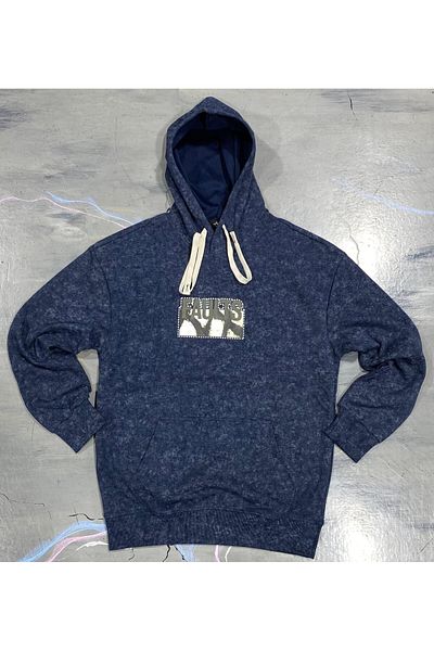 ALANAQA Unisex Oversized Hoodie with Back Print Pullover