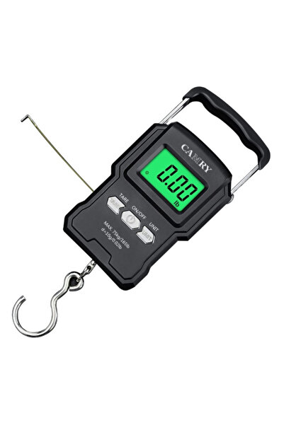 CAMRY Portable Pocket Size Digital Scale with Built-In Measuring Tape