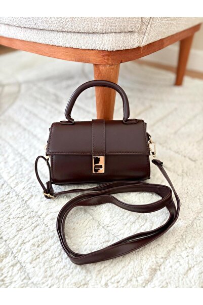 Z&M COLLECTION BAG SHOPPİNG Women's Bag with Gold Detail, Snap Closure, Adjustable Strap, Suitable for Hand-Shoulder and Crossbody Use