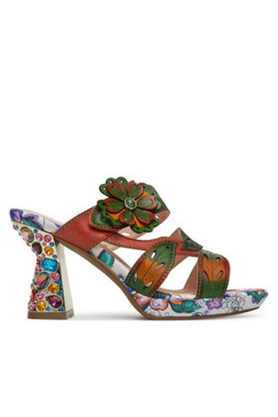 LAURA VITA Flip-flops de damă multicolor LAURA VITA-HICAO 11 CAMEL