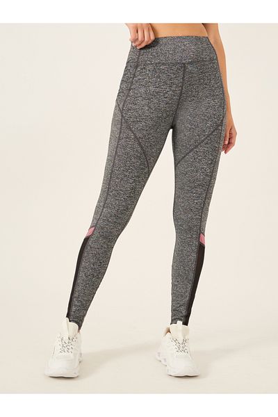 Styli Color Block Mesh Insert Leggings