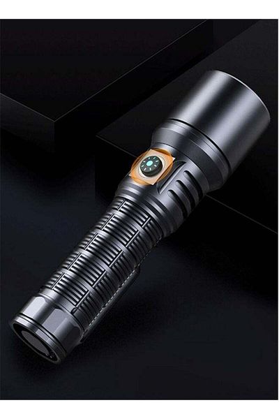 COOYA Led High Lumen Flashlight, Rechargeable Ultra Bright Waterproof Flashlight, with Battery and 5 Modes