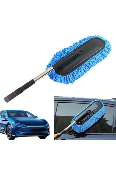 PERİBOİA Periboia Telescopic Microfiber Car Wash Brush