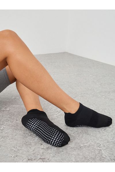 Styli Pack of 2 - Breathable Insert Silicon Base Tab Yoga Socks