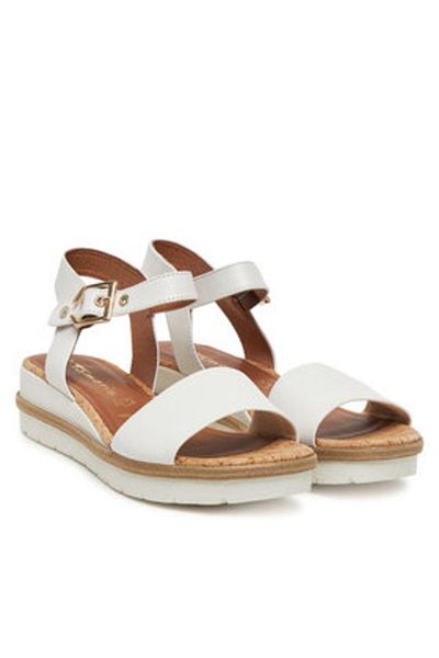 Tamaris Women's Sandals white TAMARIS-1-28222-42 100 WHITE