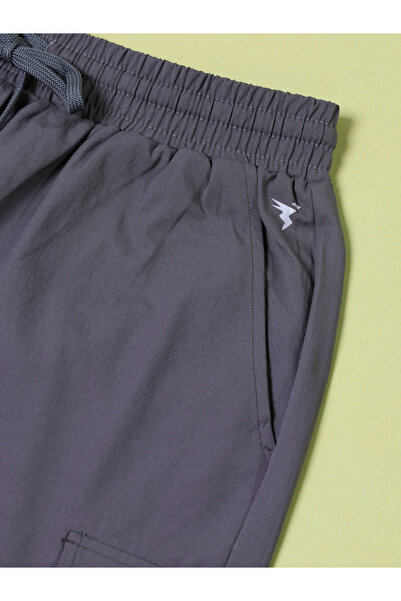 Technosport By Styli Men Solid Slim Fit Shorts with TS FLEXI