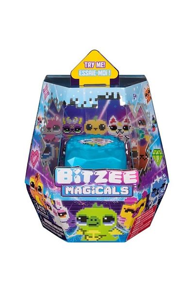 SPIN MASTERR Jucărie interactivă Bitzee Magicals - Animal de companie digital, cutie albastră
