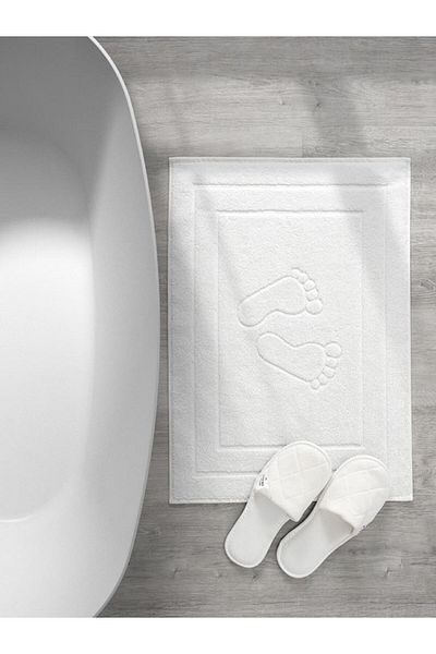 Karna Home Foot Towel River Thick Textured, Absorbent and Comfortable