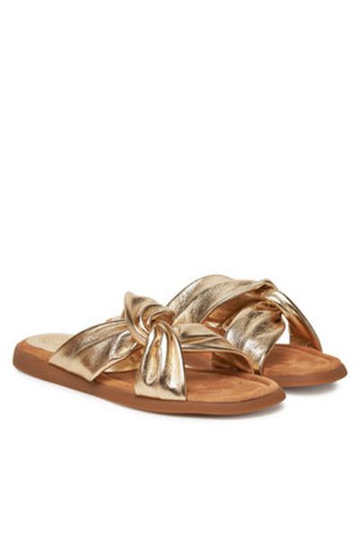 Unisa Women's Flip-flops gold UNISA-CAMBY_25_MEC PLATINO