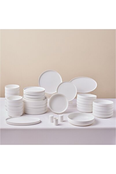 Karaca Earth Collection Matte Glaze 55-teiliges 12-Personen Geschirrset