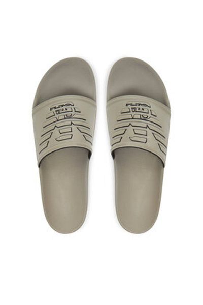 Emporio Armani Flip-flops bej pentru femei, bărbați, unisex EMPORIO ARMANI-XVPS11 XR273 U529 PLAZA+BLACK