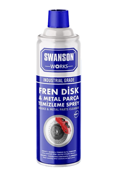 SWANSON WORKS Fren Disk & Parça Temizleme Spreyi 500 ML
