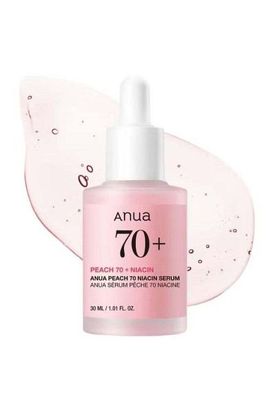 ANUA Peach 70% Niacinamide Serum brightening hydrating face serum 30ml