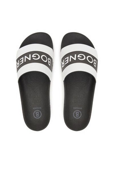 BOGNER Șlapi bărbătești negri BOGNER-12526417 020 NEGRU-ALB