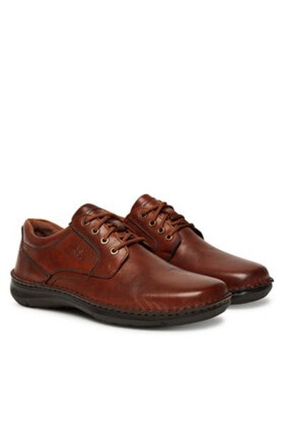 Josef Seibel Men's Brown Half Shoes JOSEF SEIBEL-44906 370 COGNAC