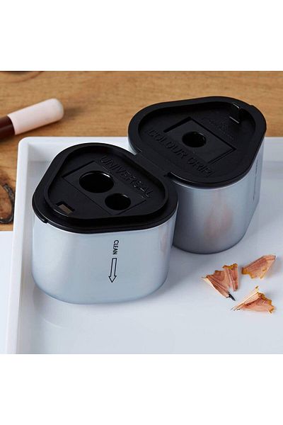 OEM Triple Pencil Sharpener with Container Faber-Castell Grip 2001, Gray