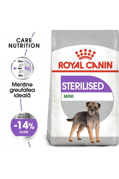 Royal Canin Hrană uscată sterilizată mini pentru câini adulți sterilizați de talie mică, 8 kg