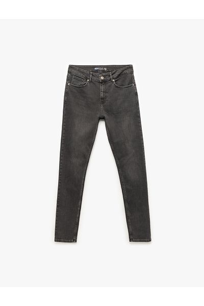 Koton Regular Waist Cotton Skinny Fit Jean Pants by Michael Jean