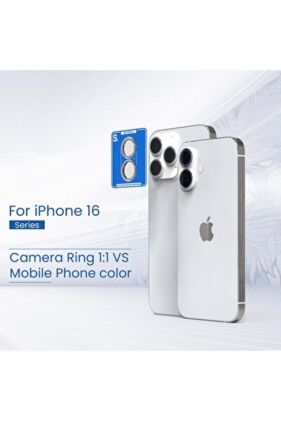 Lito Φιλμ κάμερας για iPhone 16 / 16 Plus, Προστατευτικό γυαλιού κάμερας S+, Διαφανές