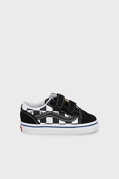 Vans Old skool v striped children's shoes colorful