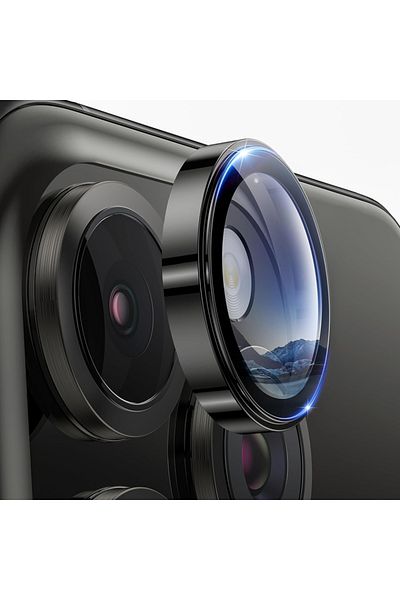 Lito Folie foto pentru iPhone 16 Pro / 16 Pro Max, folie de protecție din sticlă pentru cameră S, transparentă